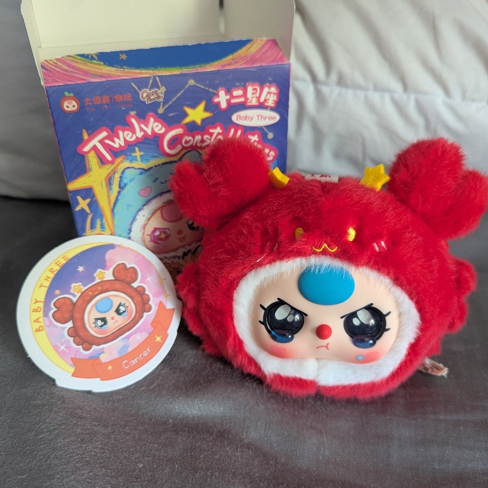 Baby Three Twelve Constellations Cancer Plush